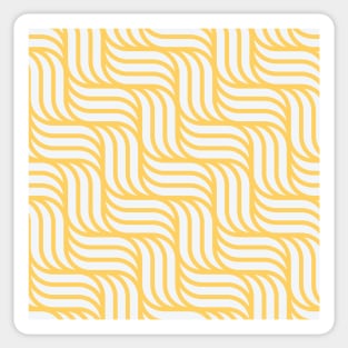 Line wave pattern Sticker